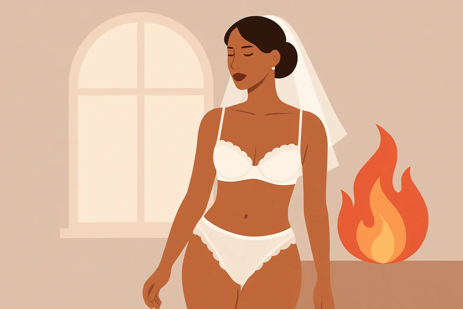 Bridal Lingerie That Brings the Heat