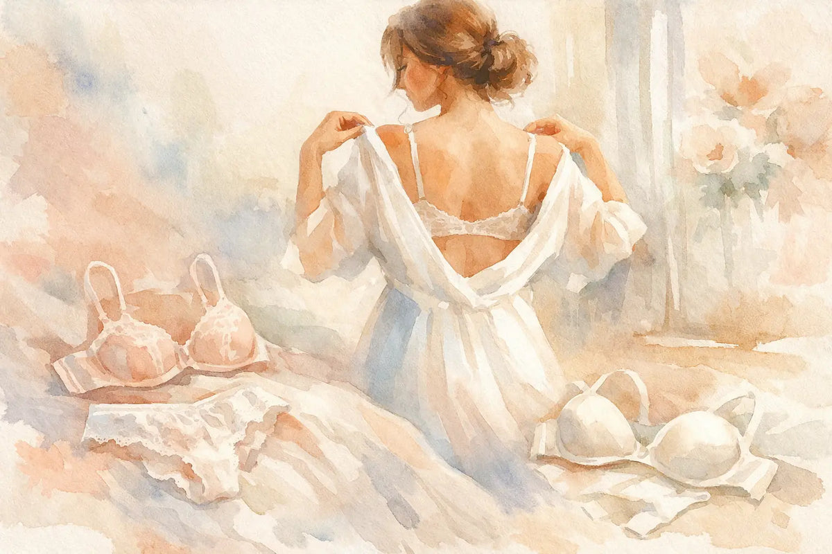 What Lingerie to Wear Under White Dress