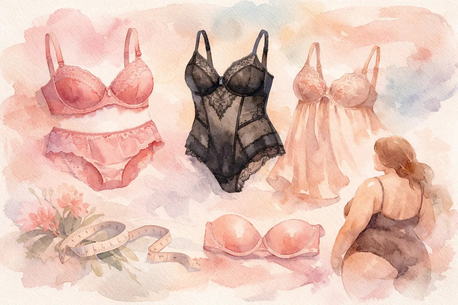 Lingerie Sizing for 1X to 4X That Fits