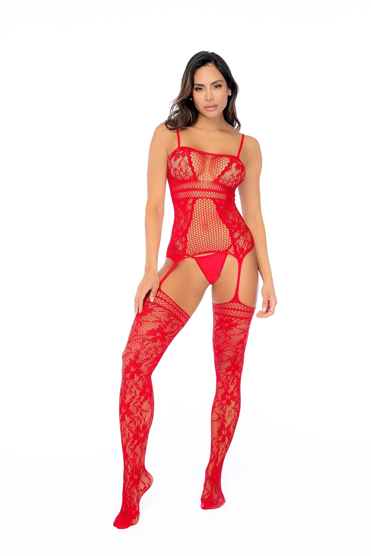 Alluring Fishnet 3 Piece Set by Mapalé
