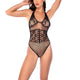Rhinestone Floral Bodysuit by Mapalé