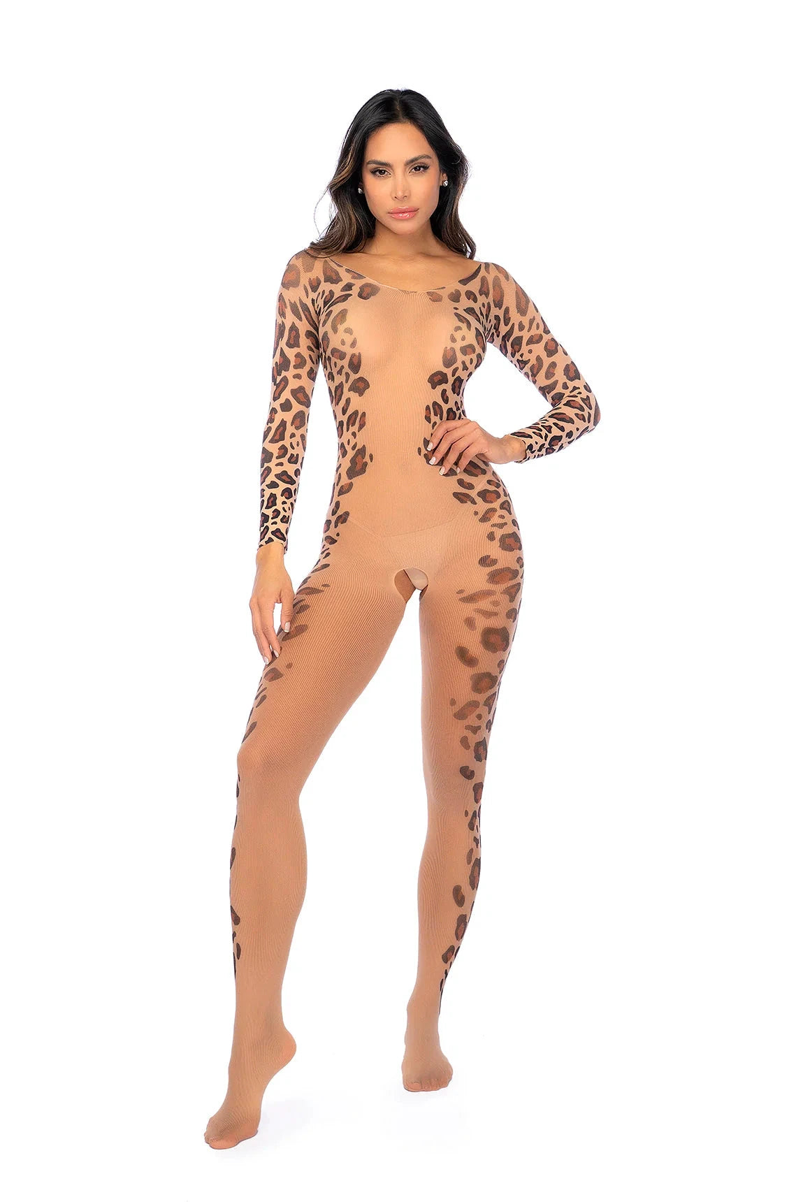 Daring Long Sleeve Bodystocking by Mapalé