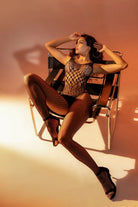 Leopard Fishnet Bodystocking by Mapalé
