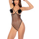 Feather Kiss Fishnet Bodystocking by Mapalé