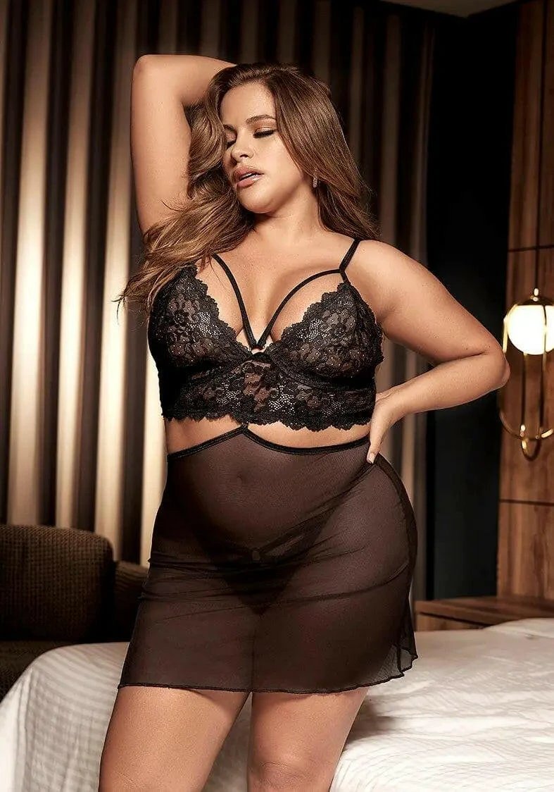 2-in-1 Babydoll & 2 Piece Set by Mapalé