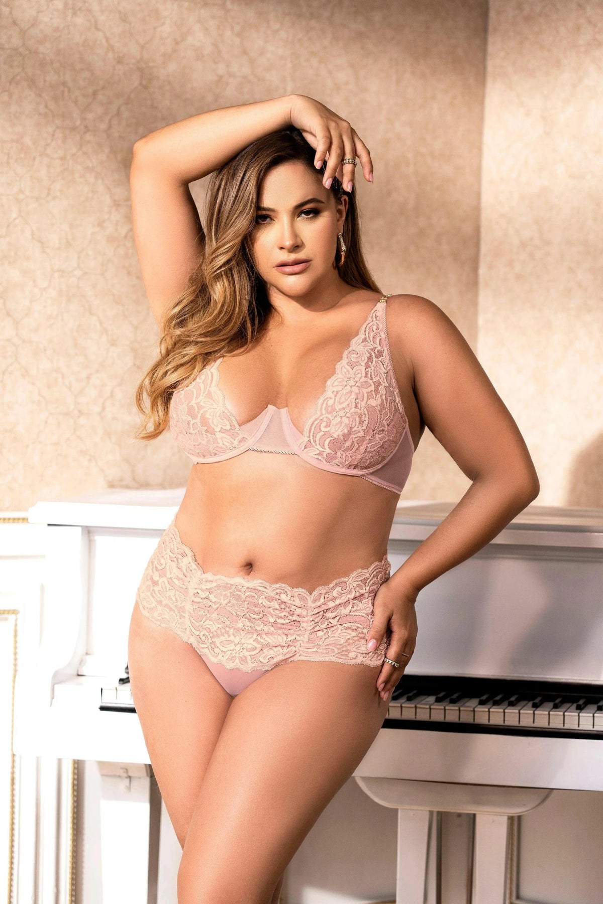 2-in-1 Babydoll & 3 Piece Set by Mapalé