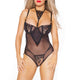 Night Moves Crotchless Teddy by Coquette