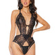 Evening Rendezvous Crotchless Teddy by Coquette