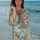 Powder Blue Multi Short Robe by Kilo Brava
