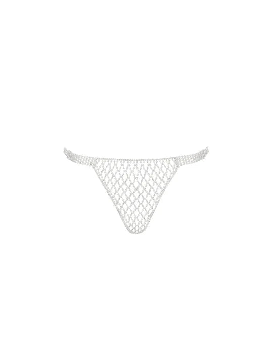 Elsa Diamond Lattice Thong by Bluebella