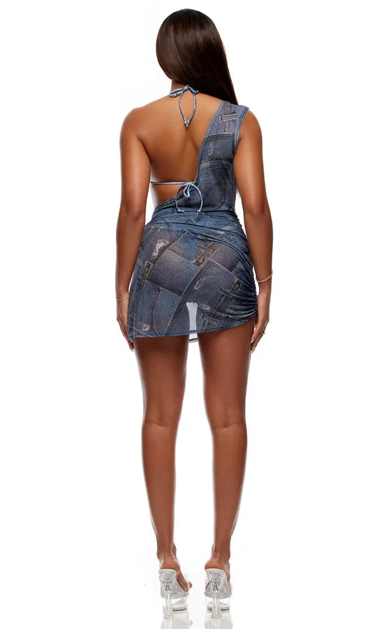 Naples Pool Mini Dress by Forplay