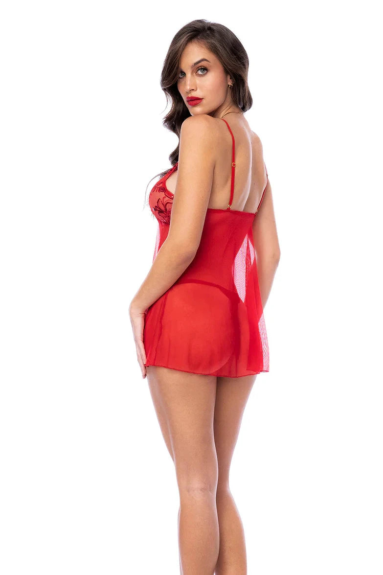Seductive in Sequins Babydoll by Mapalé