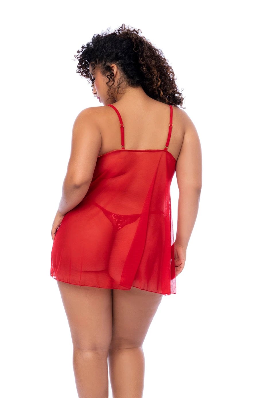 Seductive in Sequins Babydoll by Mapalé