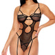 Caught Up O-Net Strappy Teddy Set by Forplay