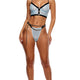 Keep It Classy Mesh Longline Bra Set by Forplay