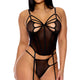 Feeling Butterflies Mesh Bustier Lingerie Set by Forplay