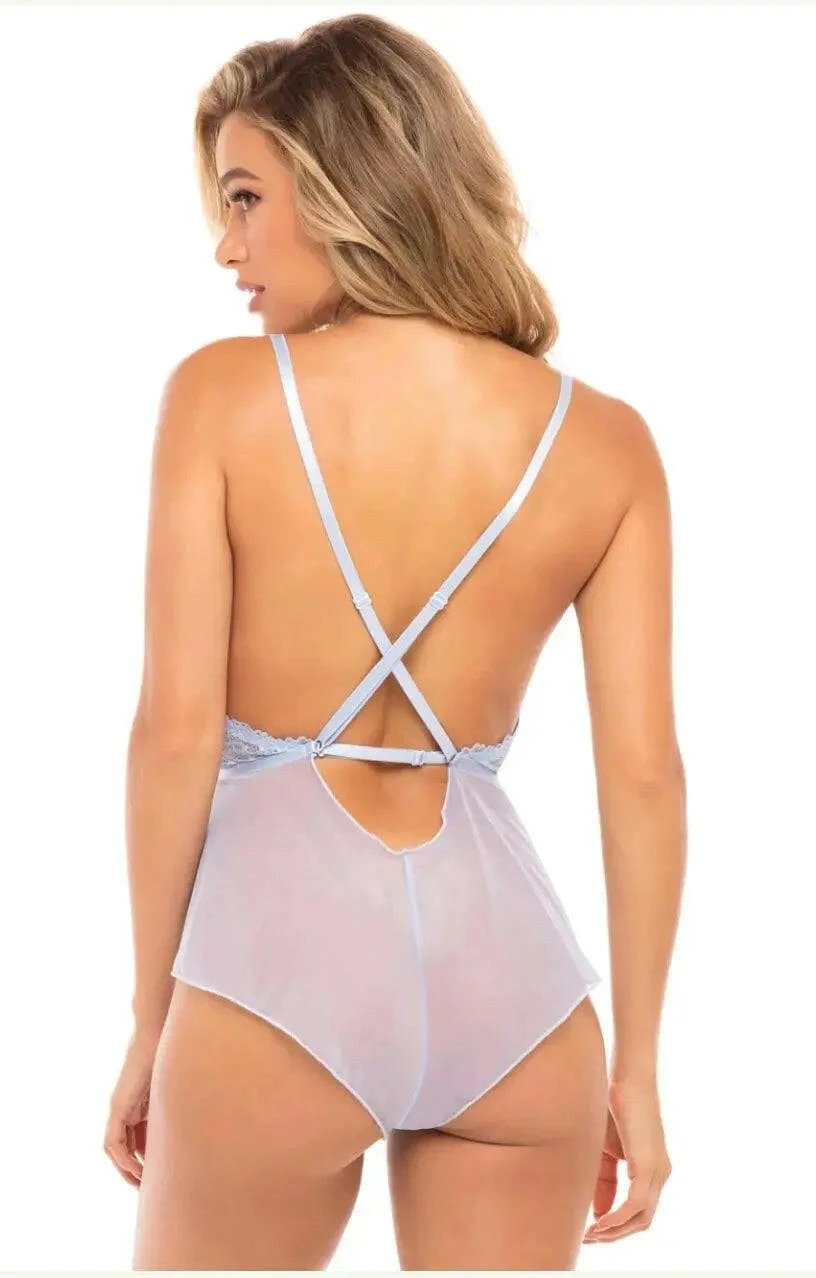 Bijou Lace & Mesh Teddy by Oh La La Cheri