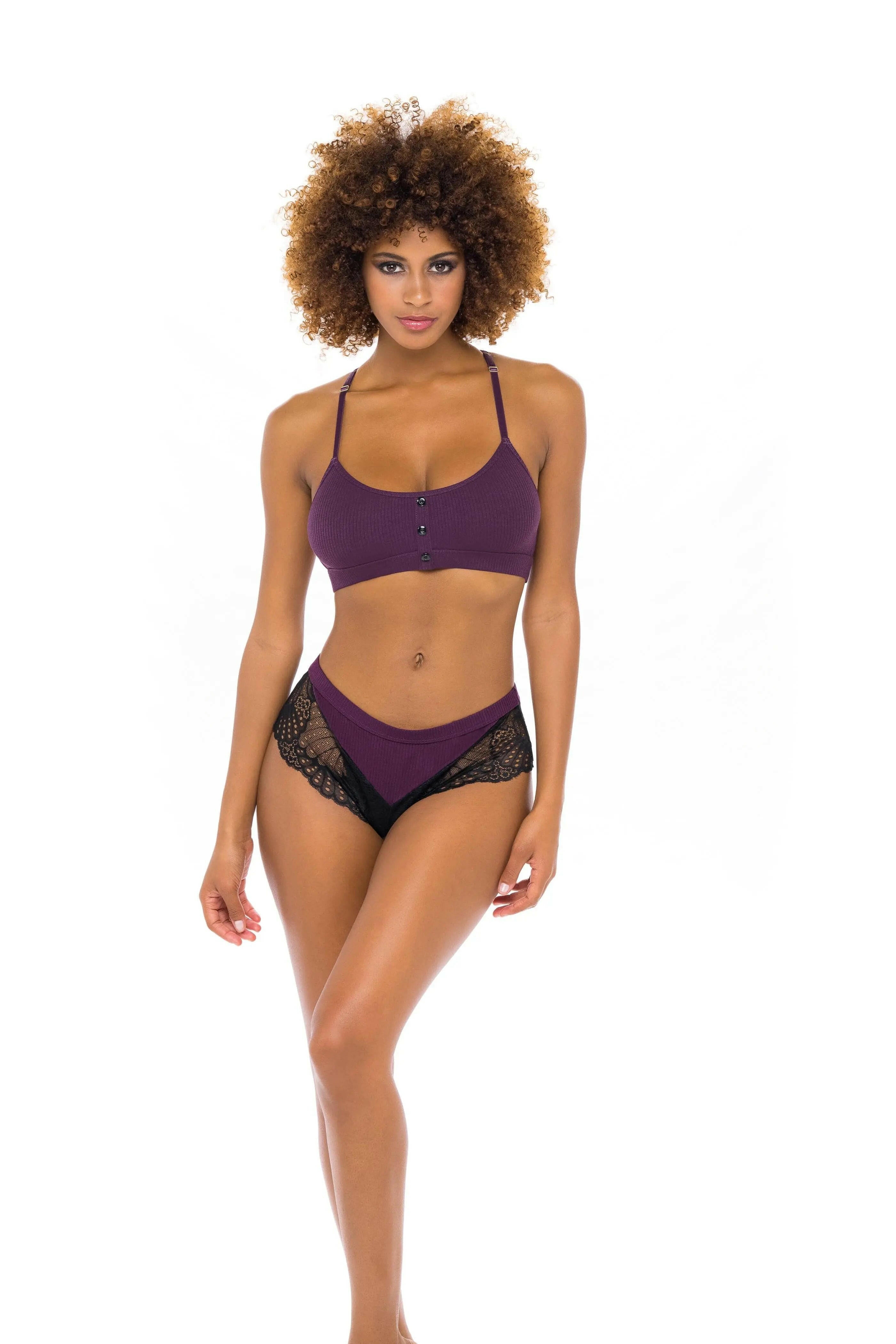 Claribel Bralette & Boyshort Set by Oh La La Cheri