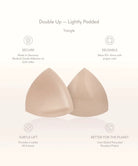 Double Up Light Boost Triangle Inserts by Nood