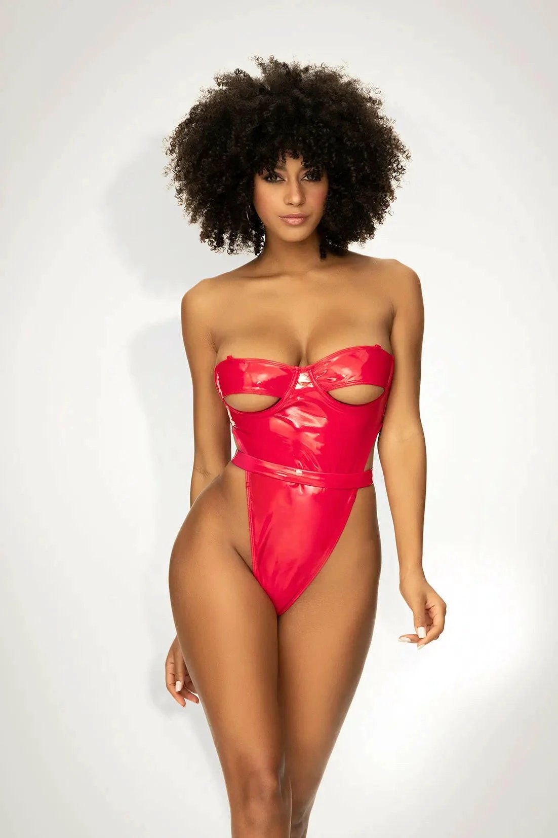 Daring High-Cut Teddy by Mapalé