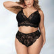 Delicate Floral Lace 2 Piece Set by Mapalé