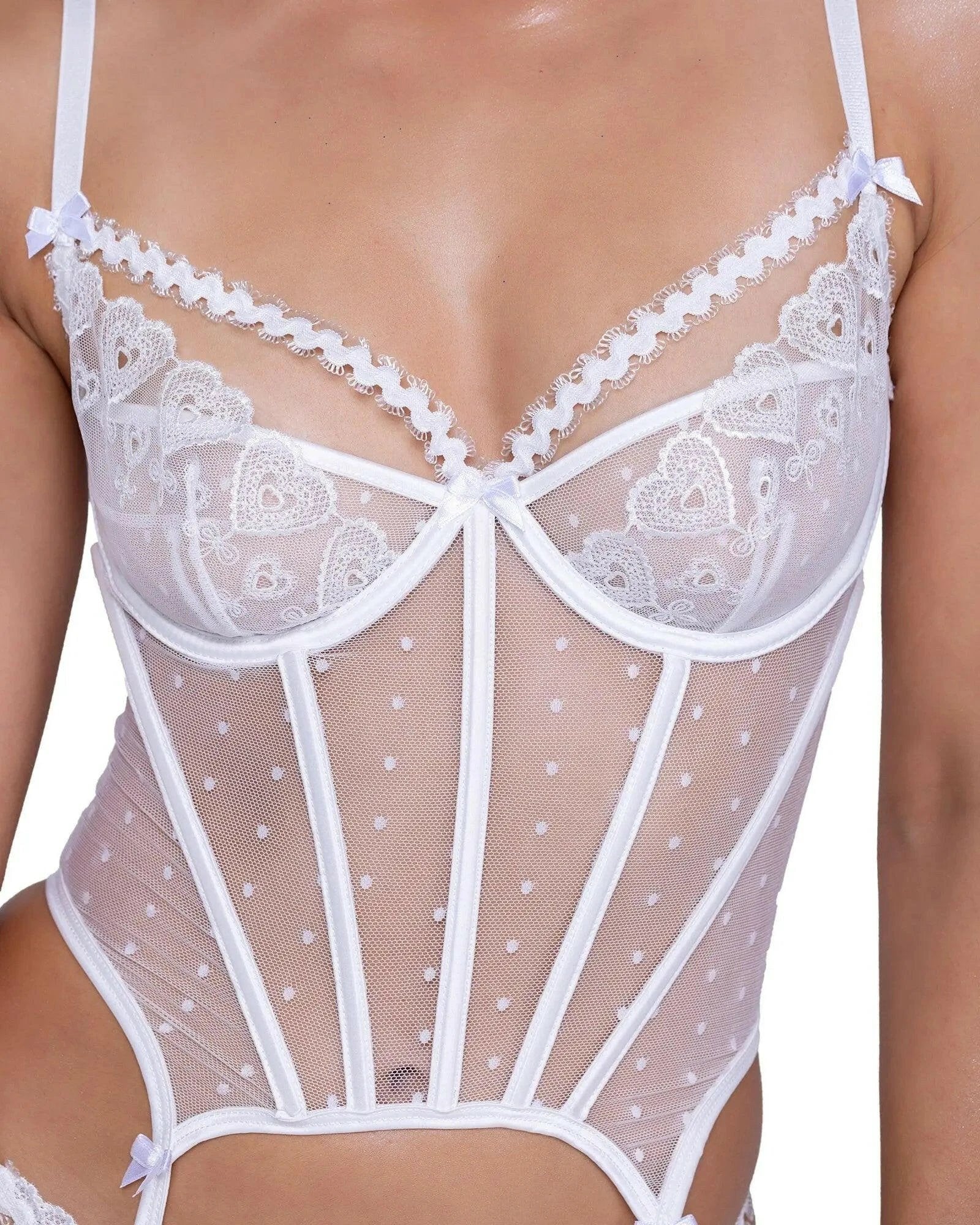 Forever Yours Bustier Set by Roma Confidential