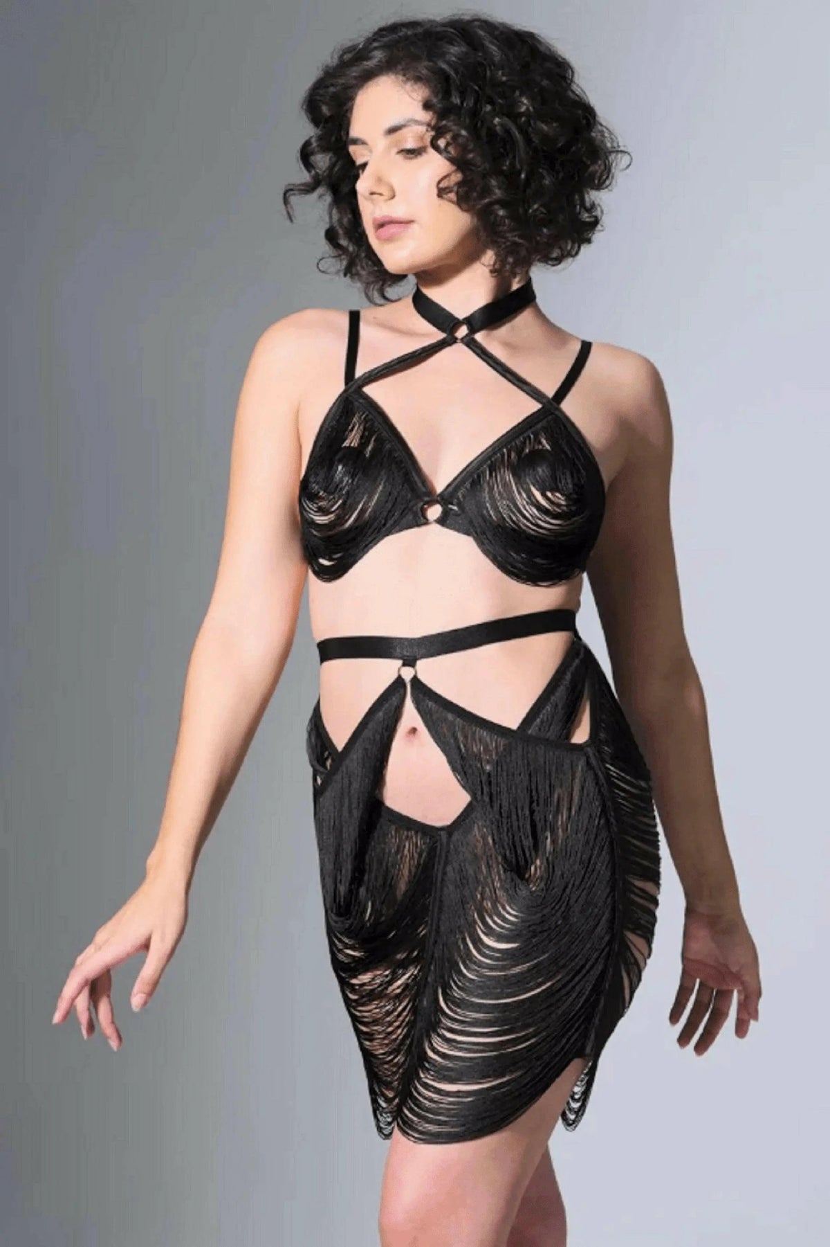 Fringe Benefits Half Slip by Thistle and Spire