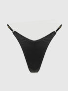 Allegra Silky Micro Side Slider Thong by House of Desire