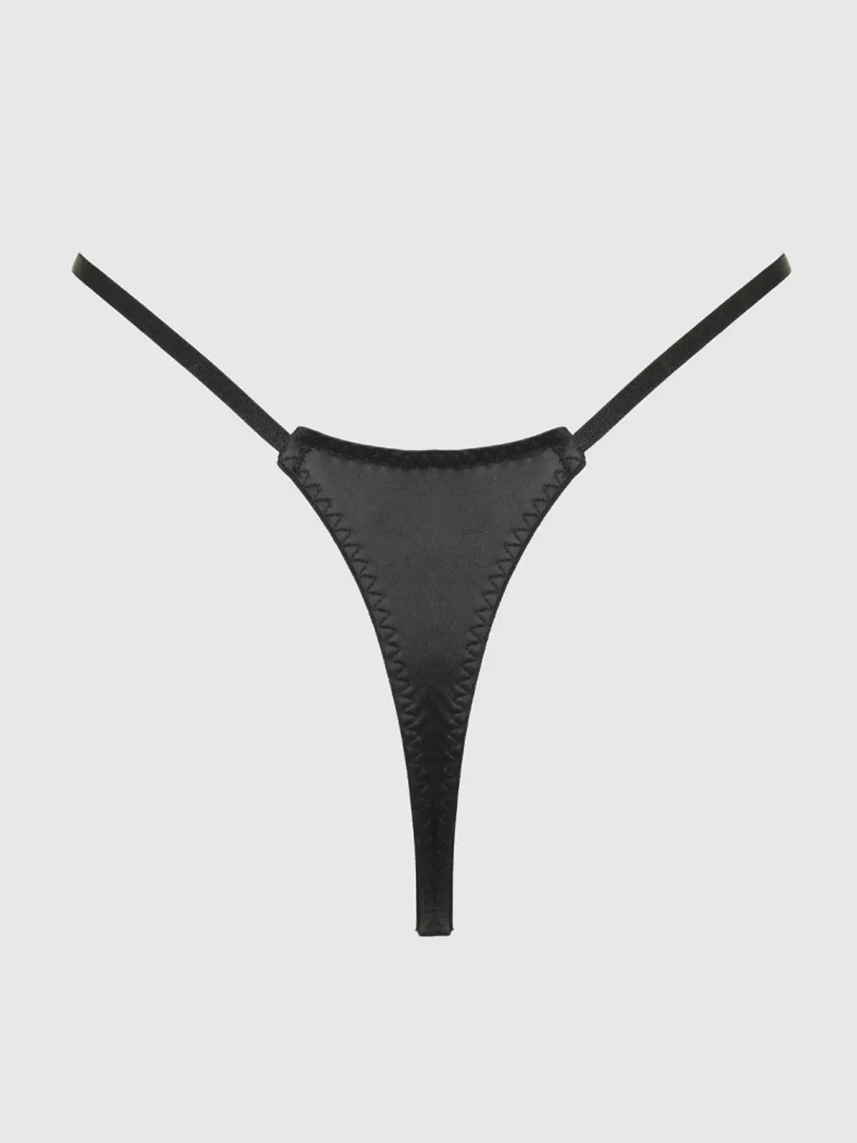 Allegra Silky Micro Side Slider Thong by House of Desire