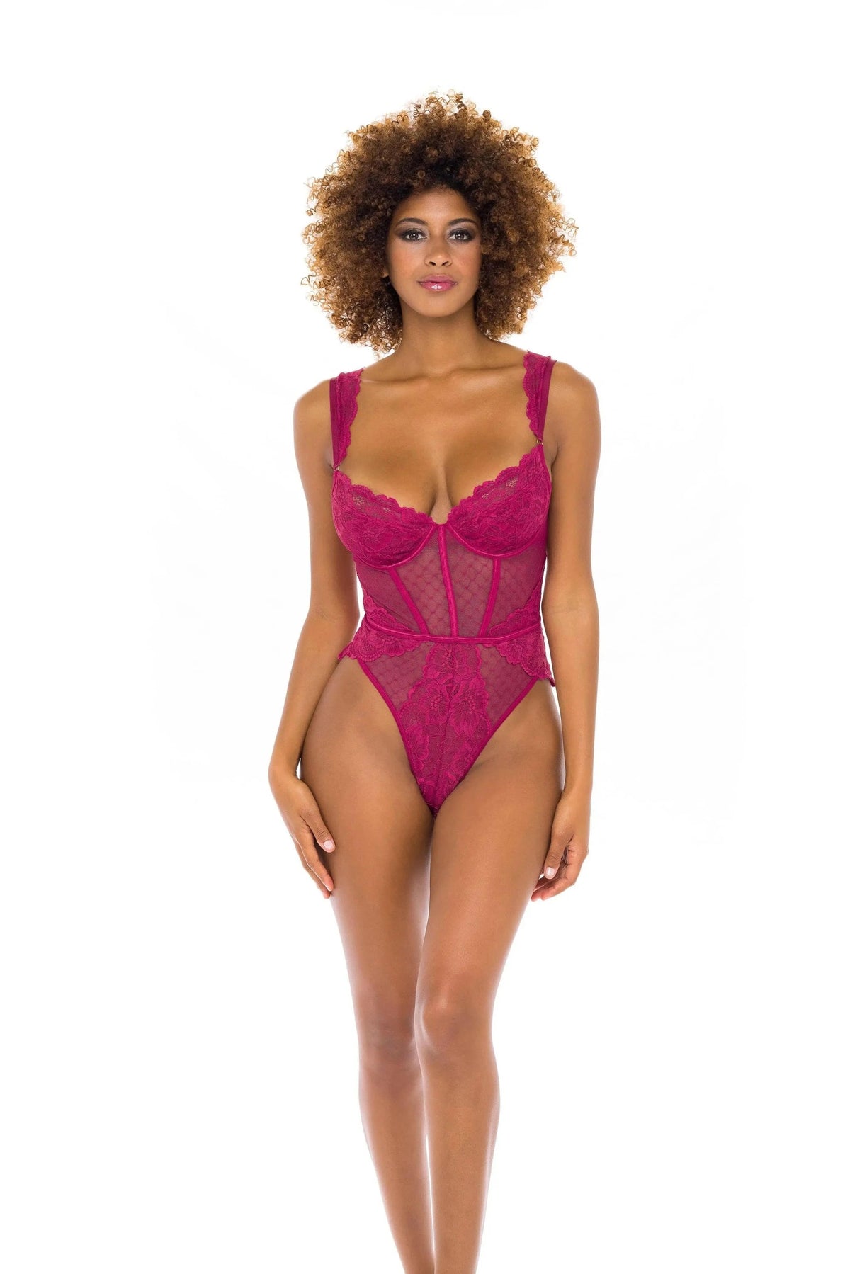 Harper Floral Lace Teddy by Oh La La Cheri