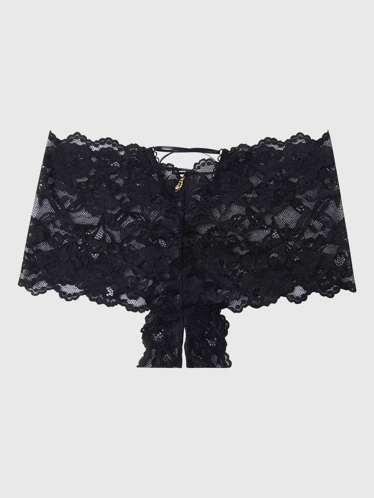 Bella Lace Crotchless Cheeky by House of Desire