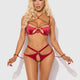 Iryna Silky Micro & Rope Crotchless & Handcuff Hipster by House of Desire