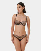 Rosalie Embroidered Balcony Bra by Bluebella