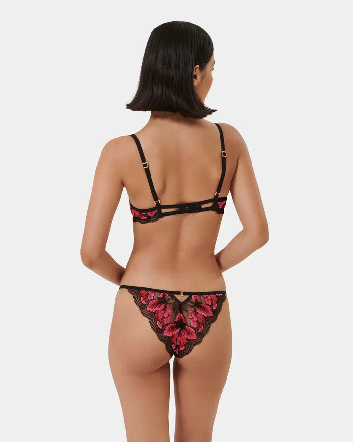 Vivienne Floral Embroidered Bra by Bluebella