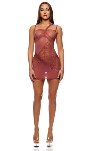 Patch of Petals Chemise & Thong by Forplay