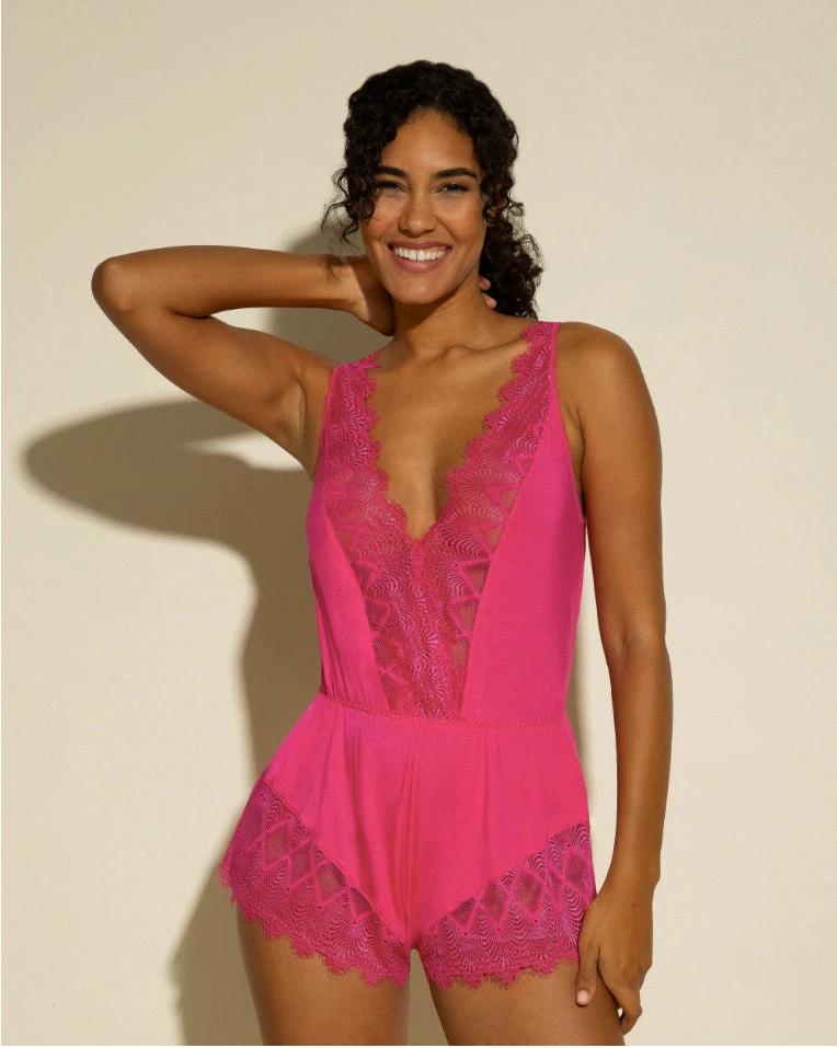 Allure Sleep Romper by Cosabella