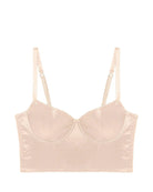 Iris Underwire Crop Bustier by Journelle