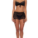 Layer of Seduction Layered Lace Bra & Garter Skirt Set by Forplay