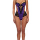Laced in Satin Satin & Lace Teddy by Forplay