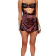 Second Skin Snake Satin Chemise Set by Forplay