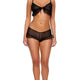 Private Party Foil Dot Mesh Bralette Set by Forplay