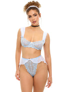Cheri-Ella Lace Costume Lingerie Set by Oh La La Cheri