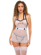 Kiss the Chef Apron Lingerie Costume Set by Oh La La Cheri