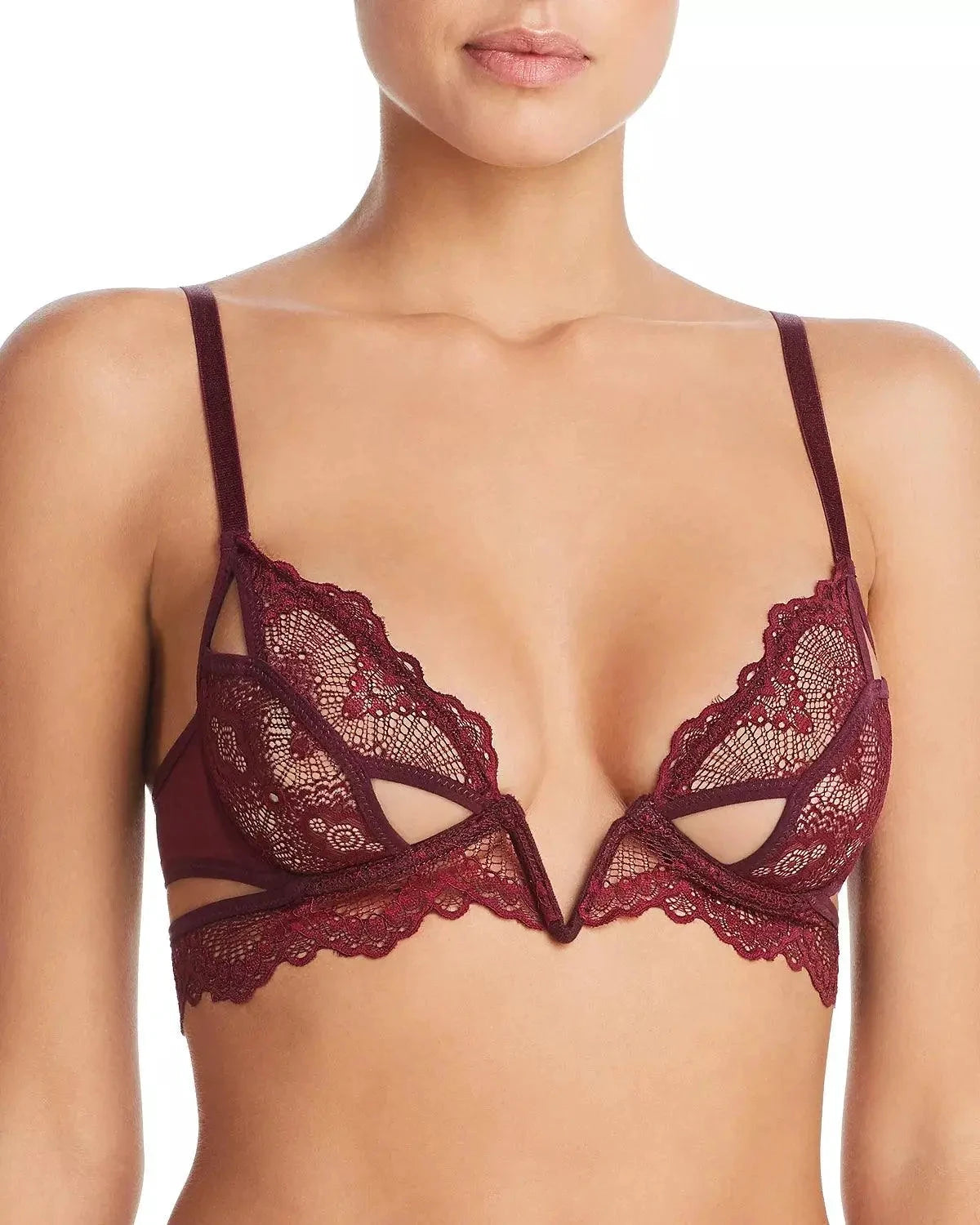 Kane Cut Out V Wire Bra by Thistle and Spire