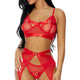 Kiss of Gold Lingerie Set by Forplay