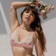 La Vie En Rose Satin Bra by Empress Mimi