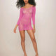 Leopard Patterned Bodystocking by Dreamgirl