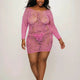 Leopard Patterned Bodystocking by Dreamgirl