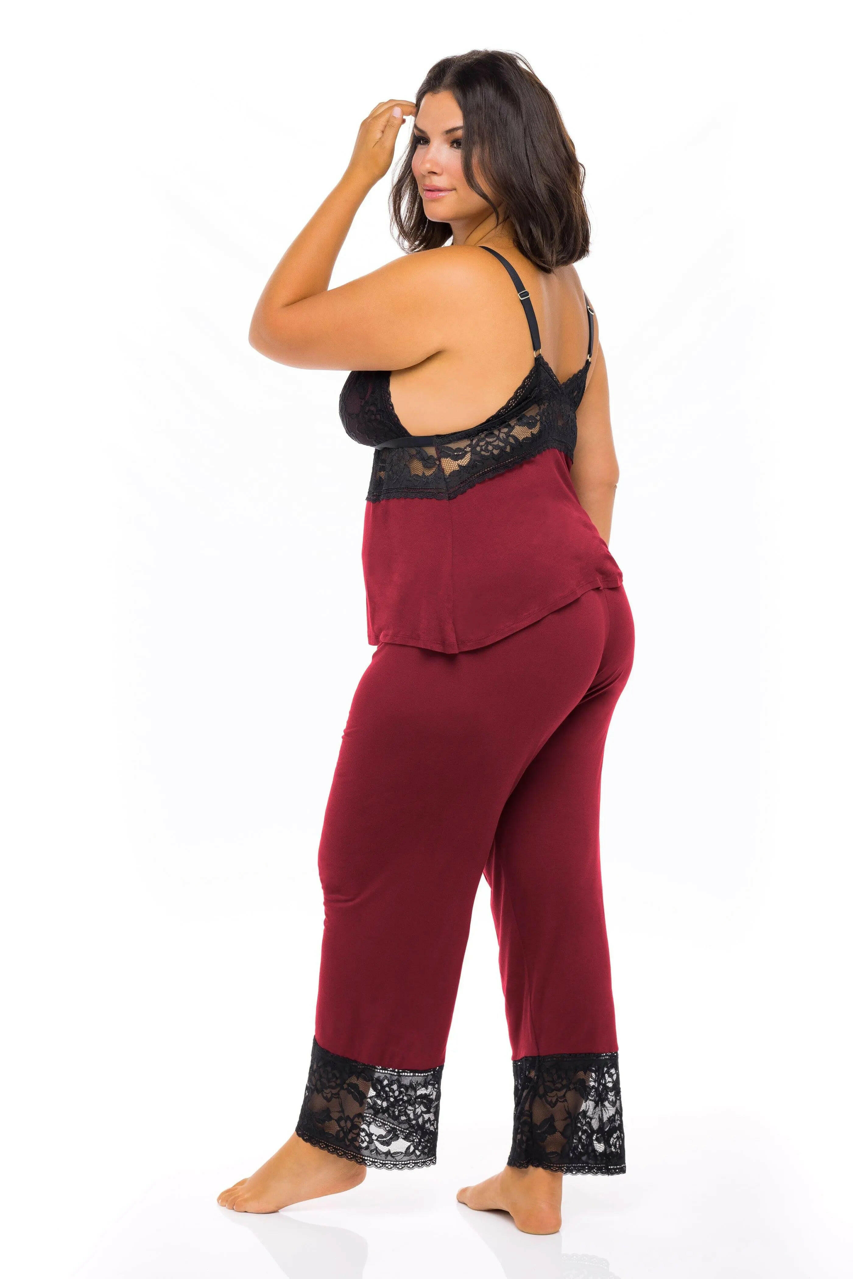 Louella Lace Camisole and Pant Set by Oh La La Cheri