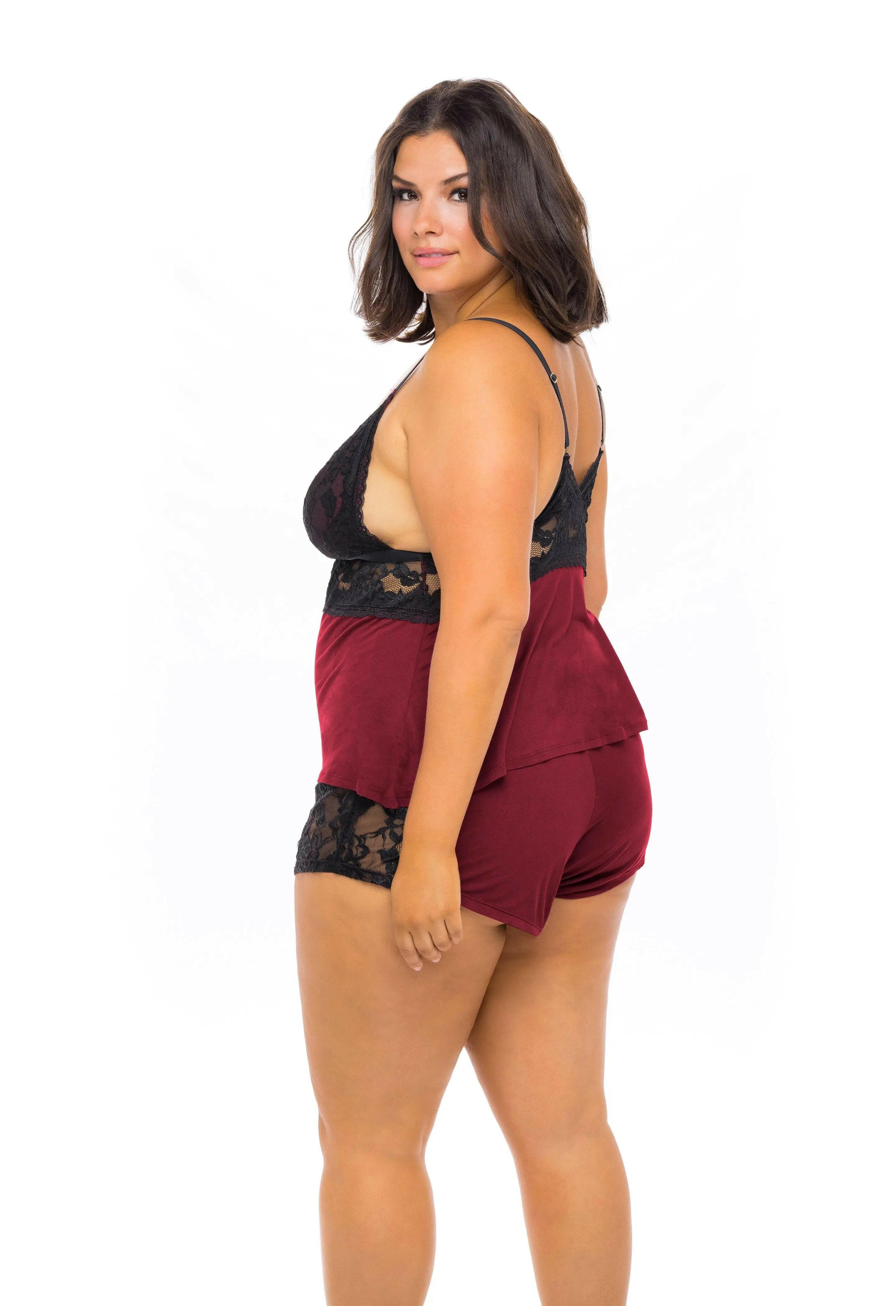 Louella Lace Camisole and Short Set by Oh La La Cheri